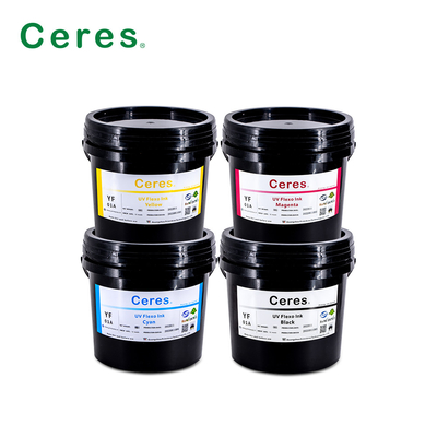 UVflexo-Inkt CMYK en Panton-Kleuren voor Etiketdruk