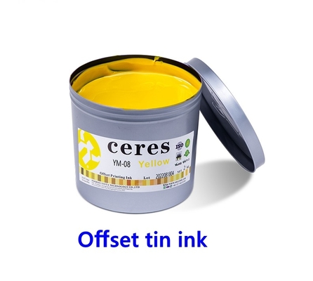 De compensatie Tin Ink Metal Decorating Inks voor 3 Stukken kan Oven Dry