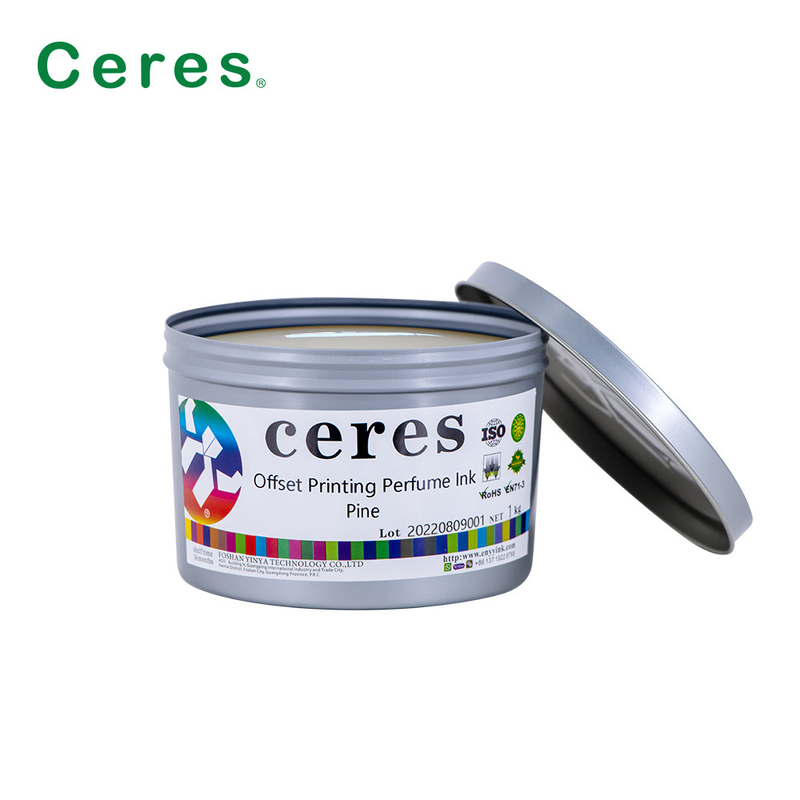 Ceres Offset Printing Parfum Ink Pine Taste Doorzichtige kleur
