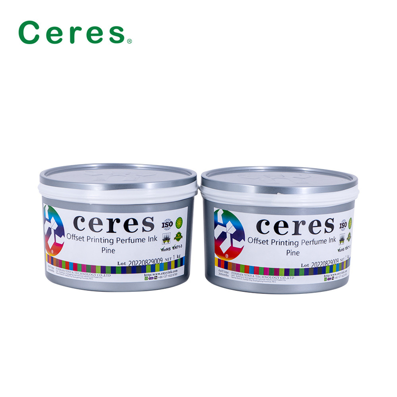 Ceres Offset Printing Parfum Ink Pine Taste Doorzichtige kleur