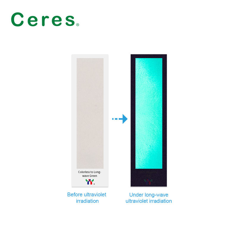 Ceres UV Invisible Ink Kleurloos tot Groen Normaal Droog