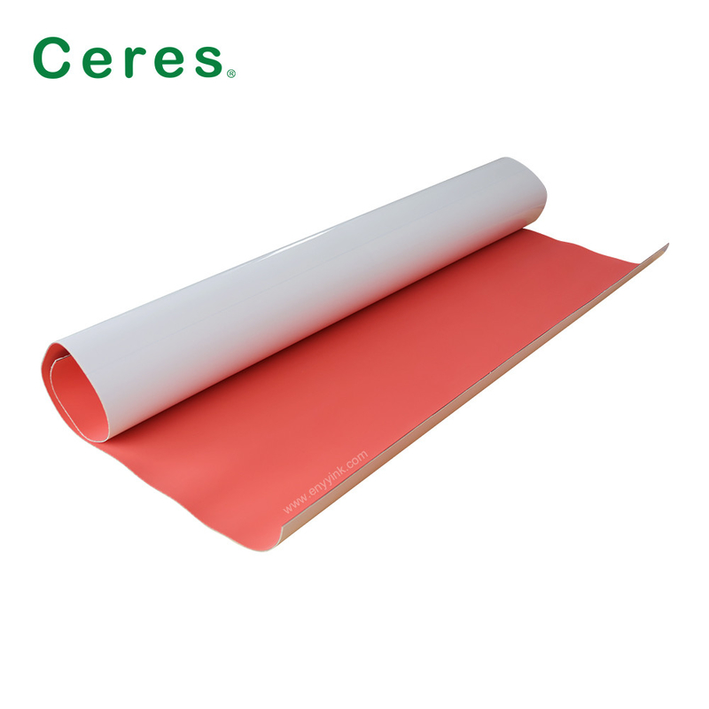 De uv Rubber Algemene 1.95mm Dikte van Rode Kleuren Zelfklevende Druk