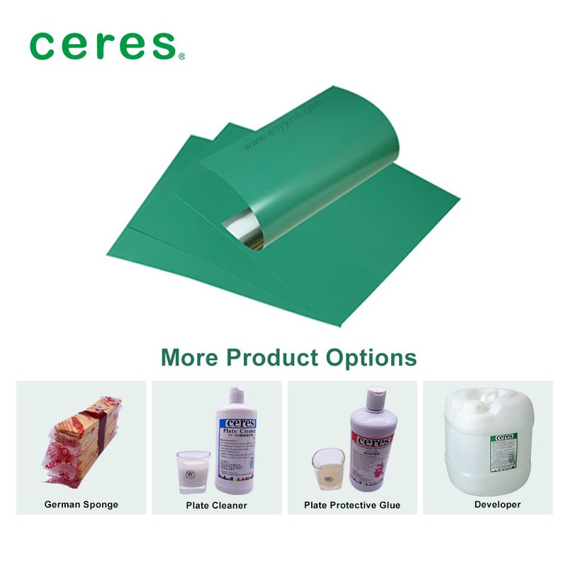 Ceres 300.000 Impressions Offset Ps Plate met 50pcs en 100pcs per pakket