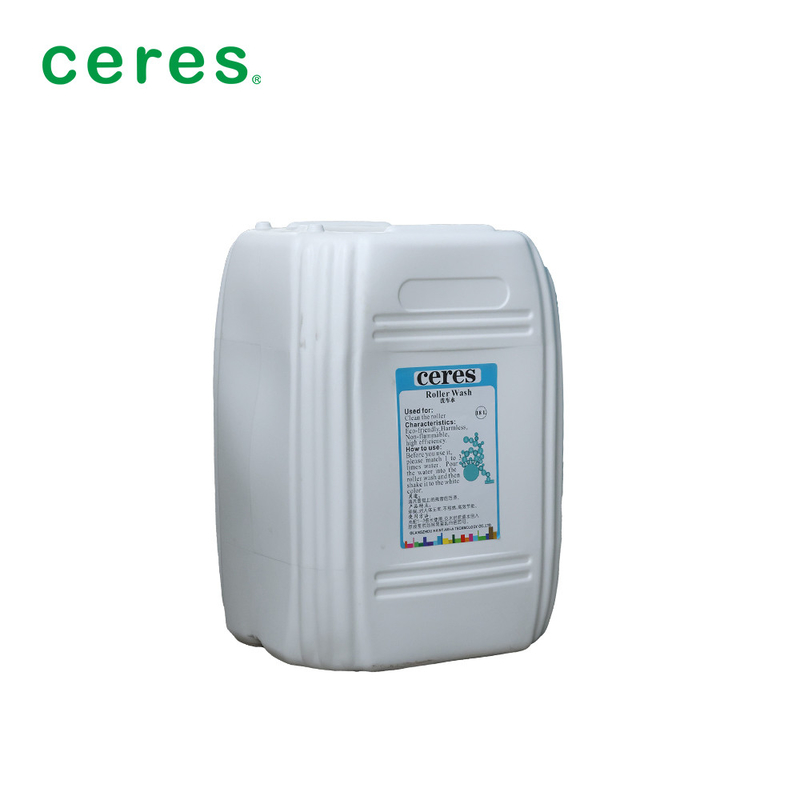 18L Barrel Resin Blanket And Roller Wash UV Ink Offset Rubber Blanket Water gebaseerd