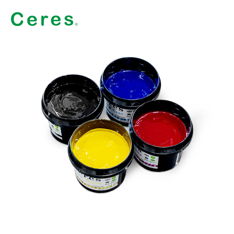 CMYK Pantone Kleur Led UV Offset Ink Bankkaart Plastic Labels Printing