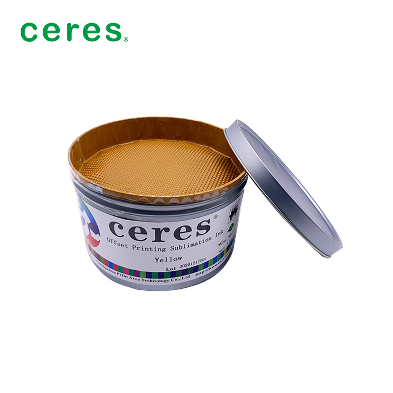 Magenta-sublimatie-inkt voor offsetprinten met klein kleurverschil Goede reproductibiliteit en 4 kleuren machine geschiktheid