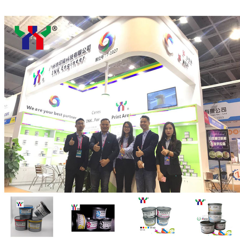 Pantone 287c Blauwe UV Offset Ink met UV Dry voor blikjes in 1 kg/CAN EN71-3 Conform