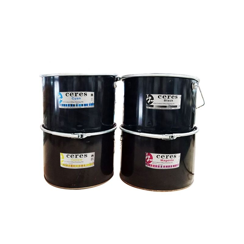 Krantendruk Coldset Web Offset Ink Solvent op basis van voor krantendruk in 20 kg ijzeren vat