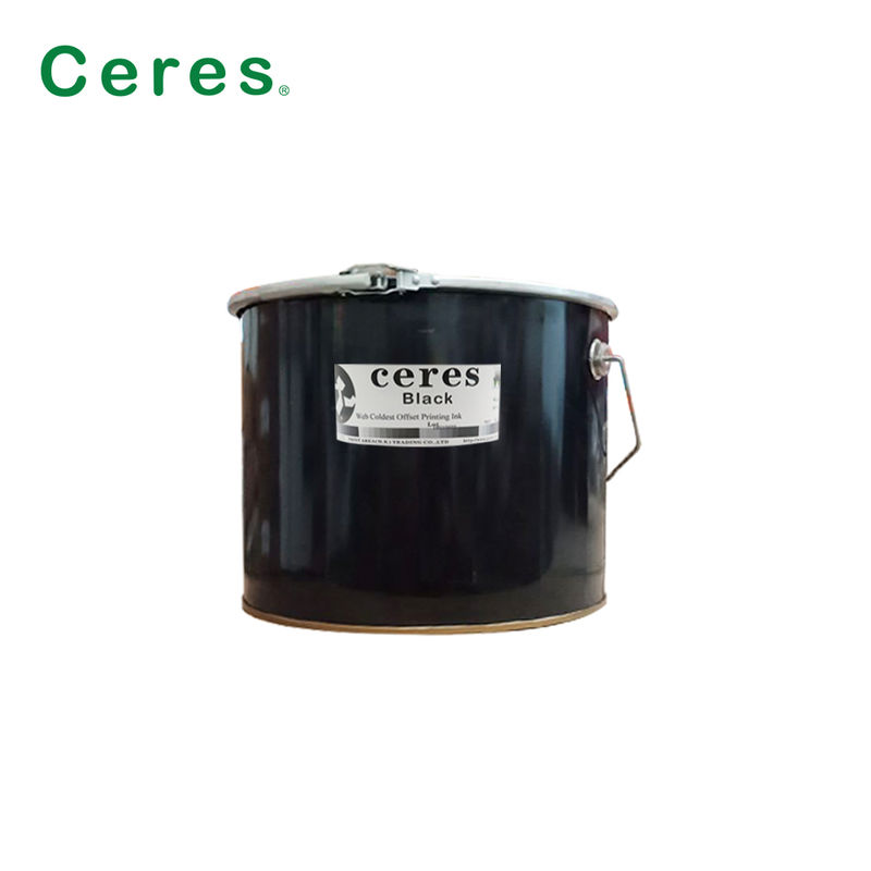 Krantendruk Coldset Web Offset Ink Solvent op basis van voor krantendruk in 20 kg ijzeren vat