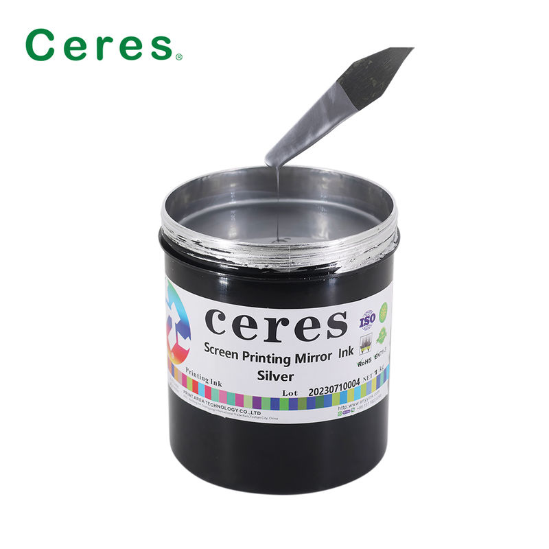 Hoogglans zilver spiegelinkt voor offsetdruk met 2 jaar houdbaarheid en A+ kwaliteit