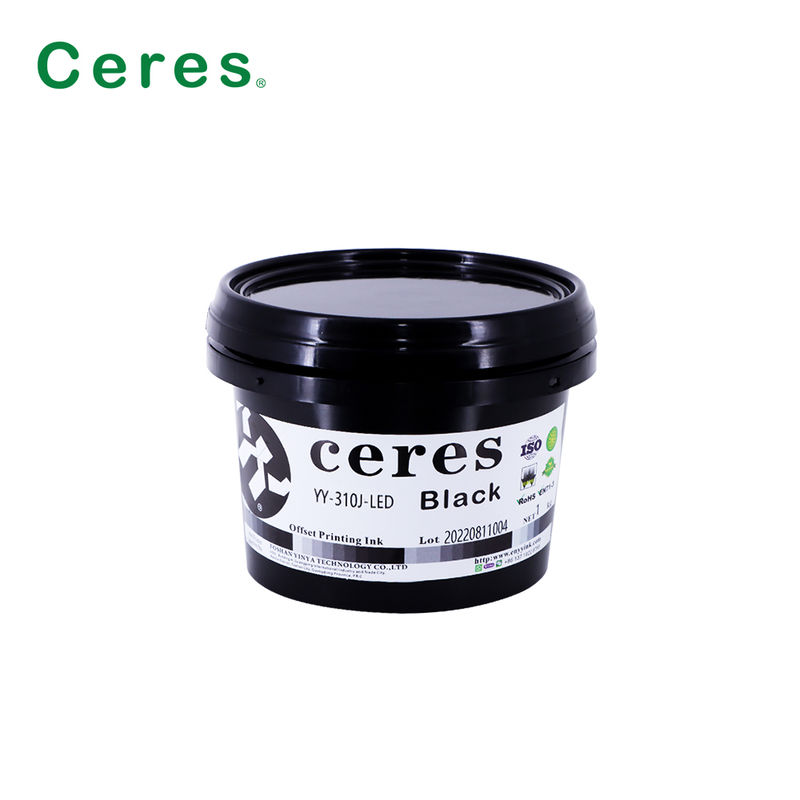 UV Offsetink Warmrood Kleur Sneldrogend met Goede Transferprestaties voor Offsetdruk