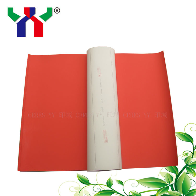 PS Plate Offset Blanket Typen Rood Rubber UV-printer Affiniteit