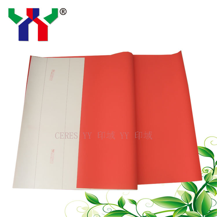 PS Plate Offset Blanket Typen Rood Rubber UV-printer Affiniteit