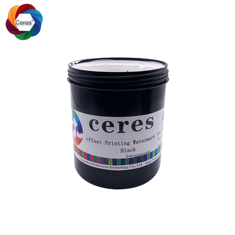 Offset-schermprinten Documenten Watermerk Ink Voor Inkjet Printer 80 Gram 0,5kg