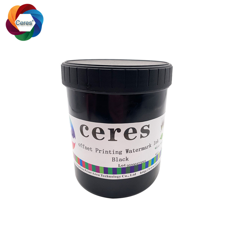 Offset-schermprinten Documenten Watermerk Ink Voor Inkjet Printer 80 Gram 0,5kg