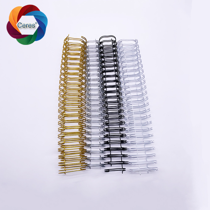 2 tot 1 spiraalbindend draad 1,4 mm Twin Ring Pantone Double Notebook Spring Binder