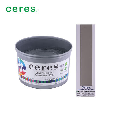 Offset Pantone-drukinkt 0961c Zwart